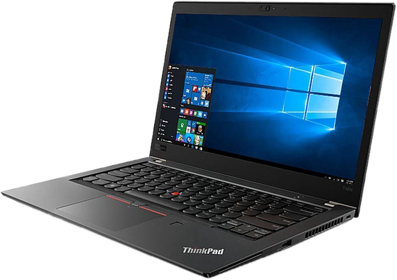 Used Lenovo ThinkPad T480s business laptop with 14-inch Full HD display, available in Qatar