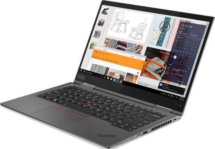 Used Lenovo ThinkPad X1 Yoga convertible laptop with 14-inch touchscreen, sold in Qatar