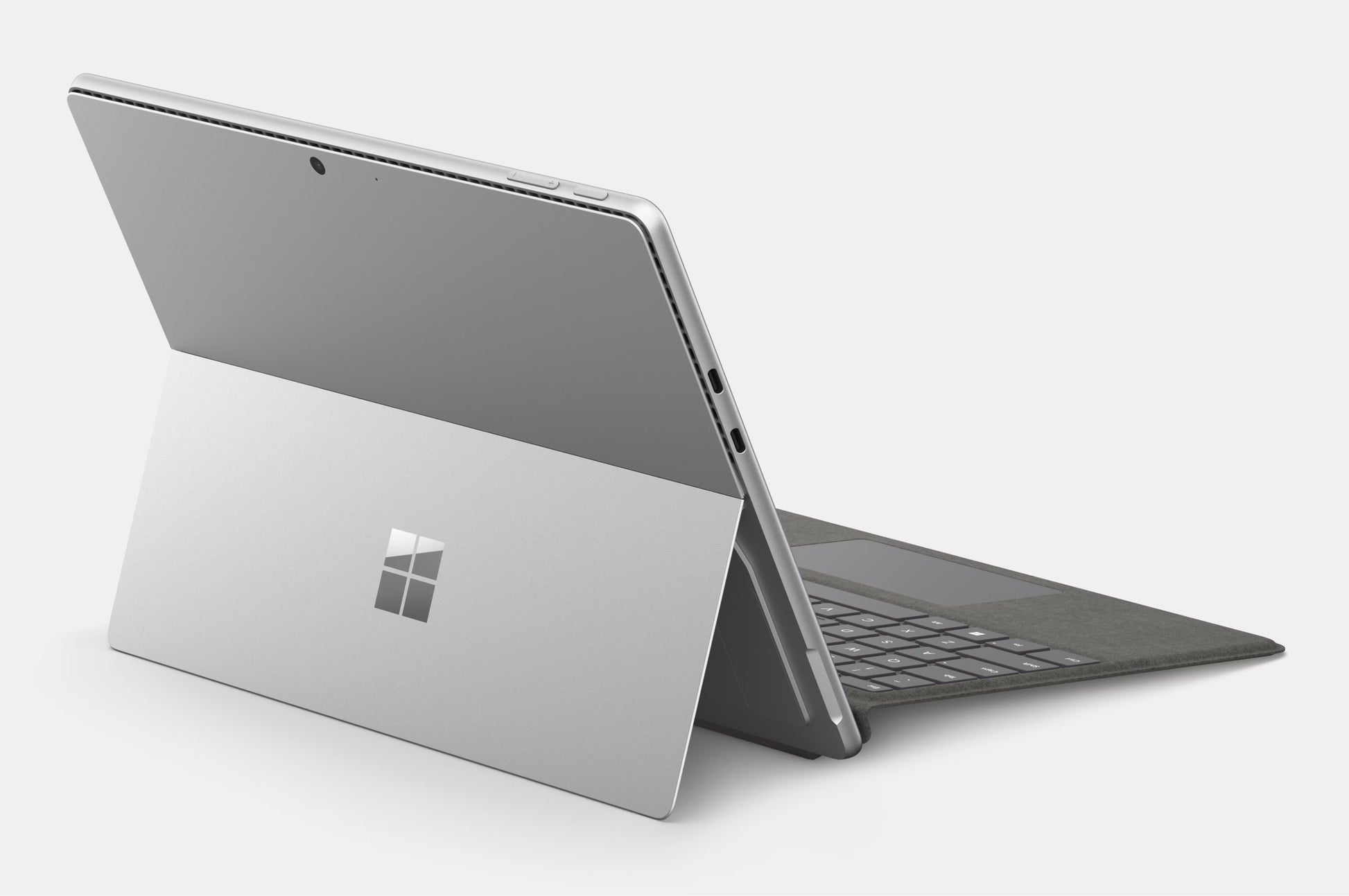 Used Microsoft Surface Pro 2-in-1 tablet laptop with detachable keyboard, sold in Qatar